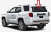 Back Window Glass Toyota 4Runner 4 Door Utility 2025 2026