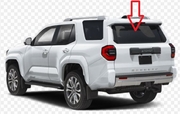 Back Window Glass Toyota 4Runner 4 Door Utility 2025 2026