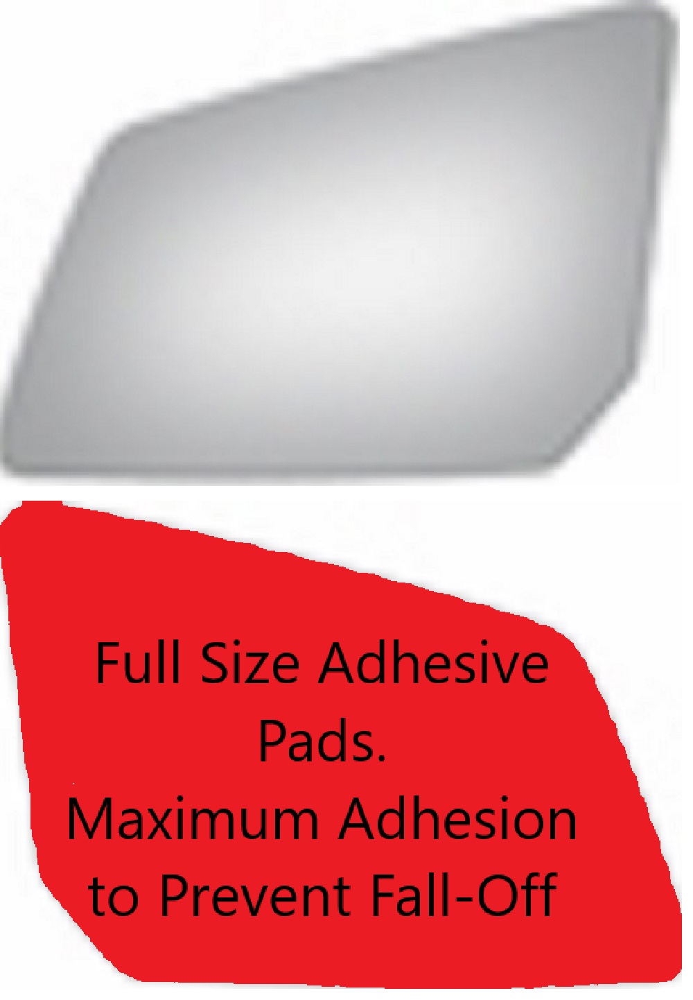 Chevrolet Traverse 2009 2010 2011 Driver Side Mirror Glass