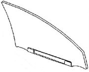 DIY Front Door Glass Passenger Side Toyota Avalon Sedan 2013-2017