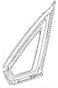 DIY Quarter Glass Driver Side Hyundai Elantra Hatchback 2001-2006