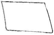 DIY Rear Door Glass Passenger Side Volvo V90 4 Door Sedan 1998