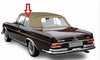 Driver Quarter Glass Mercedes Benz 560SL 2 Door Convertible 1986-1989