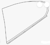 Driver Side Quarter Glass BMW 335 2 Door Coupe 2007-2013