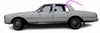 Driver Vent Side Door Glass Chevrolet Caprice Brougham LS 4 Door Sedan 1987-1990