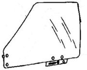 Front Door Glass Driver Side BMW 533 1980-1984 4 Door Sedan