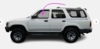 Front Door Glass Driver Side Toyota 4Runner 1990-1995 4 Door Utility