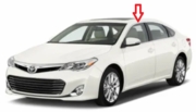 Front Door Glass Driver Side Toyota Avalon Hybrid 2013-2018 4 Door Sedan
