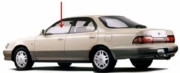 Front Door Glass Driver Side Toyota Camry 1992-1996 4 Door Sedan
