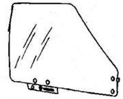 Front Door Glass Passenger Side BMW 533 1980-1984 4 Door Sedan