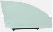 Front Door Glass Passenger Side Toyota Avalon Hybrid 2013-2018 4 Door Sedan