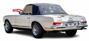 Front Driver Glass Mercedes Benz 230SL 2 Door Convertible 1963-1973