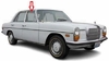 Front Passenger Side Door Glass Mercedes Benz 220 4 Door Sedan 1968-1975