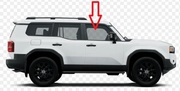 Front Passenger Side Door Glass Toyota Land Cruiser 4 Door Utility 2024-2026