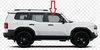 Front Passenger Side Door Glass Toyota Land Cruiser 4 Door Utility 2024-2026
