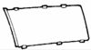 Front Quarter Glass Driver Side Toyota Camry 1987-1991 4 Door Station Wagon