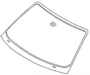 Front Windshield Glass BMW 535 2008-2010 4 Door Station Wagon