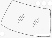 Front Windshield Glass BMW XM 4 Door Utility 2024