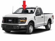 Front Windshield Glass Ford F Series 2 Door Standard Cab 2023