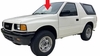 Front Windshield Glass Isuzu Amigo 2 Door Utility 1989-1994