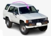 Front Windshield Glass Toyota 4Runner 1984-1989 2 Door Utility