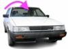 Front Windshield Glass Toyota Camry 1983-1986 4 Door Sedan