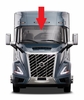 Front Windshield Glass Volvo VN Series Conventional Cab 2018-2024