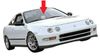 Front Windshield Glass Acura Integra 2 Door Coupe 1994-2001