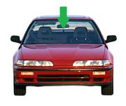 Front Windshield Glass Acura Integra 2 Door Hatchback 1990-1993