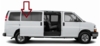 DIY Rear Passenger Side Door Glass 2003-2023 Chevrolet Express Van 