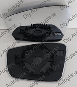 2012-2019 Volkswagen Beetle Driver Side Mirror Glass Replacement W/Backing Plate