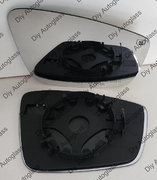 2012-2019 Volkswagen Beetle Passenger Side Mirror Glass Replacement W/Backing Plate