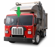 Front Windshield Glass Peterbilt 520 Cabover 2016-2021