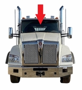 Front Windshield Glass Kenworth T880 Conventional Cab 2018-2024