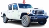 Front Windshield Glass Jeep Gladiator 4 Door Crew Cab 2024-2025
