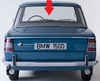Rear Back Window Glass BMW 1500 4 Door Sedan 1966-1974