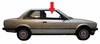 Passenger Side Door Glass BMW 320i 2 Door Sedan 1977-1983
