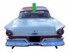 Rear Back Window Glass Ford Fairlane 4 Door Hardtop 1957-1958