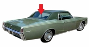 Rear Back Window Glass Lincoln Continental 2 Door Hardtop 1973-1974
