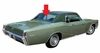 Rear Back Window Glass Lincoln Continental 2 Door Hardtop 1973-1974