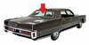 Rear Back Window Glass Lincoln Continental 4 Door Sedan 1973-1974