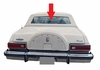 Rear Back Window Glass Lincoln Versailles 4 Door Sedan 1979-1980