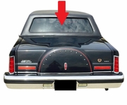 Rear Back Window Glass Lincoln Mark VI 4 Door Hardtop 1980-1983