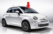 Front Windshield Glass Fiat 500 2 Door Hatchback 2016-2019