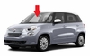Front Windshield Glass Fiat 500L 4 Door Hatchback 2014-2021
