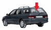 Rear Back Window Glass Peugeot 405 4 Door Station Wagon  1990-1991