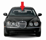 Front Windshield Glass Jaguar S-Type 4 Door Sedan 2005-2008