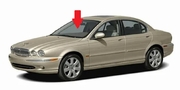 Front Windshield Glass Jaguar X-Type 4 Door Sedan 2002-2005