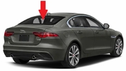 Rear Back Window Glass Jaguar XE 4 Door Sedan 2016-2020