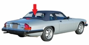 Rear Back Window Glass Jaguar XJ-SC 2 Door Convertible 1976-1988